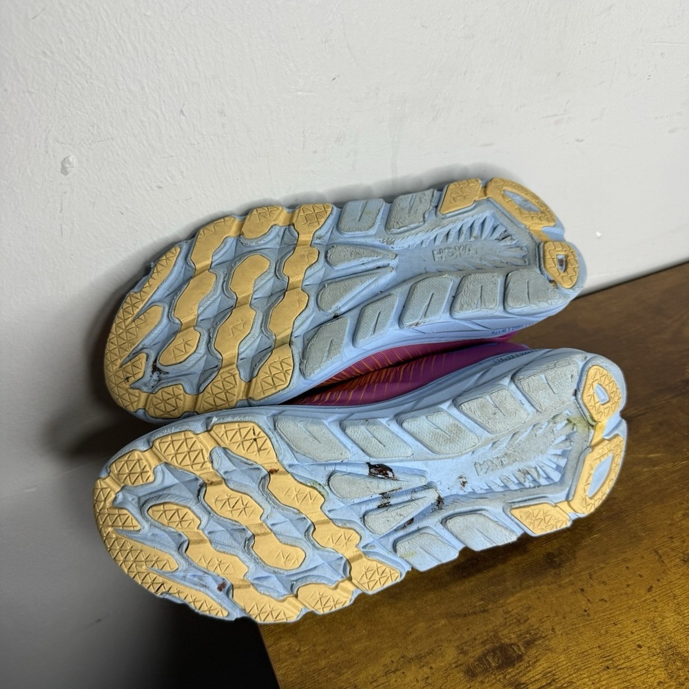 Hoka One One Rincon 3 Running Shoes Women's Size 9.5 B Orange - Picture 5 of 7